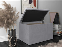 Home Design Arya Upholstered 30" Flip Top Storage Bench For Adult