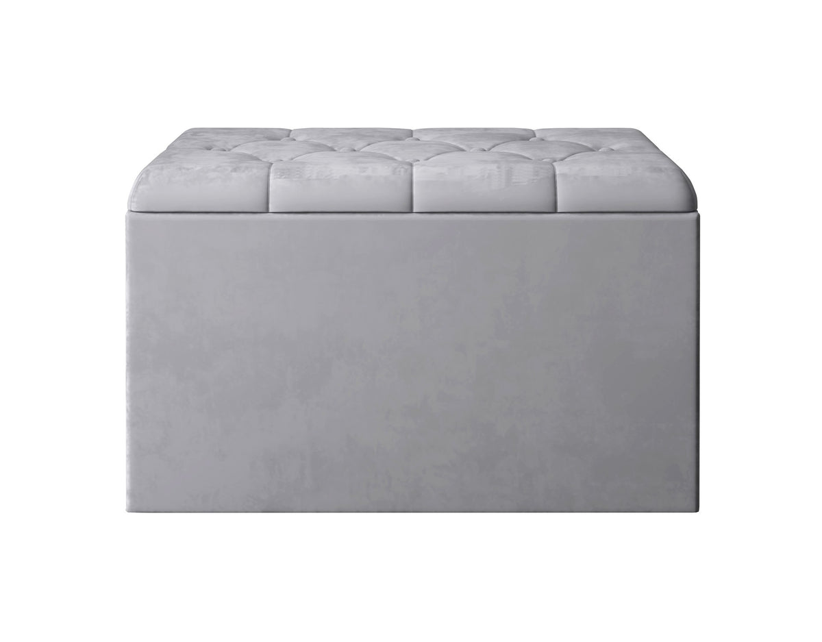 Home Design Arya Upholstered 30" Flip Top Storage Bench For Adult