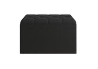 Home Design Arya Upholstered 30" Flip Top Storage Bench For Adult