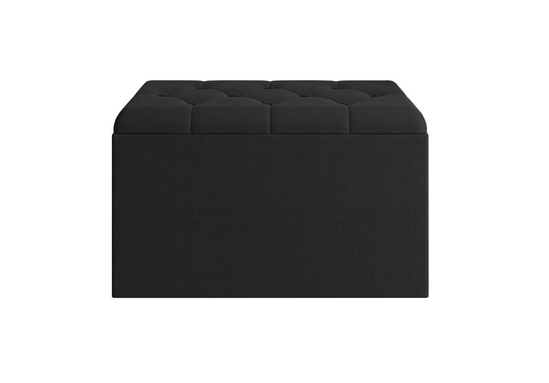 Home Design Arya Upholstered 30" Flip Top Storage Bench For Adult