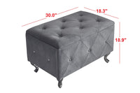 Home Design Bodhi Upholstered Flip Top Storage Bench For Adult