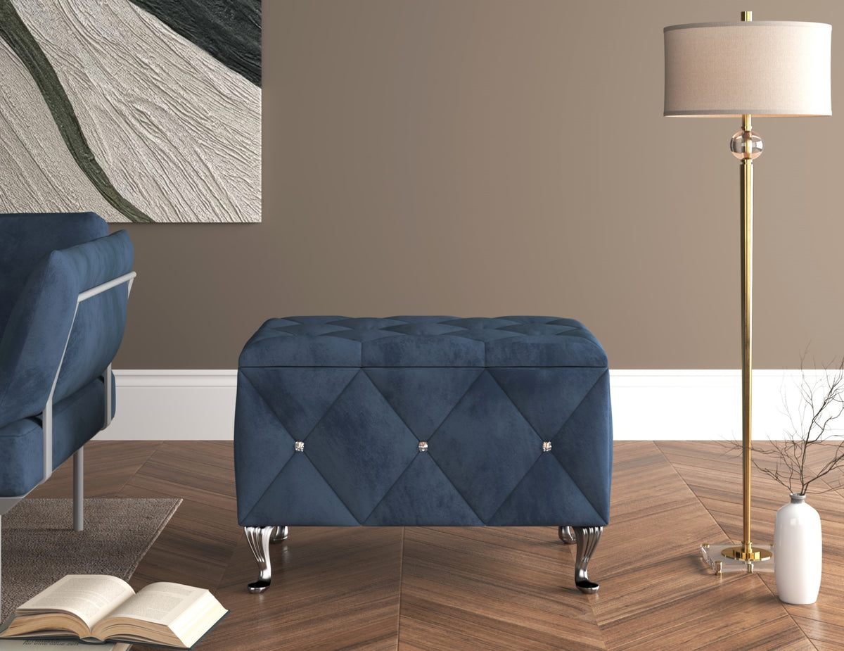 Home Design Bodhi Upholstered Flip Top Storage Bench For Adult