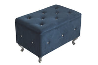 Home Design Bodhi Upholstered Flip Top Storage Bench For Adult