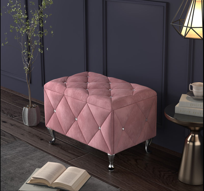 Home Design Bodhi Upholstered Flip Top Storage Bench For Adult