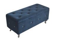 Home Design Bodhi Upholstered Flip Top Storage Bench For Adult