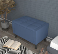 Home Design Braylen Upholstered Flip Top Storage Bench For Adult