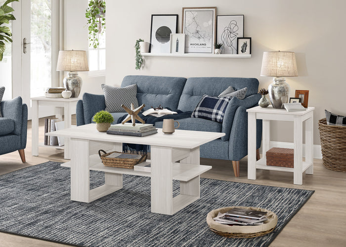 Home Design Beverly 3 Piece Coffee Table Set, Living Room