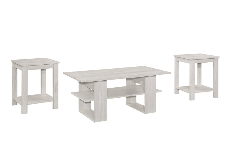 Home Design Beverly 3 Piece Coffee Table Set, Living Room