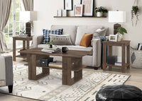 Home Design Beverly 3 Piece Coffee Table Set, Living Room