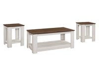Gloria 3 pieces Coffee Table Set