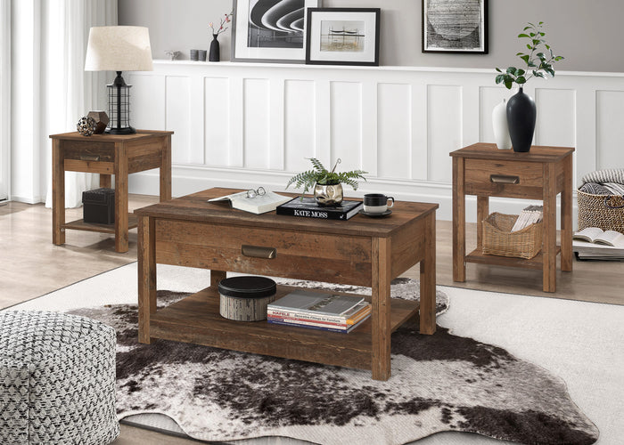 Home Design Mark 3 pieces Coffee Table Set