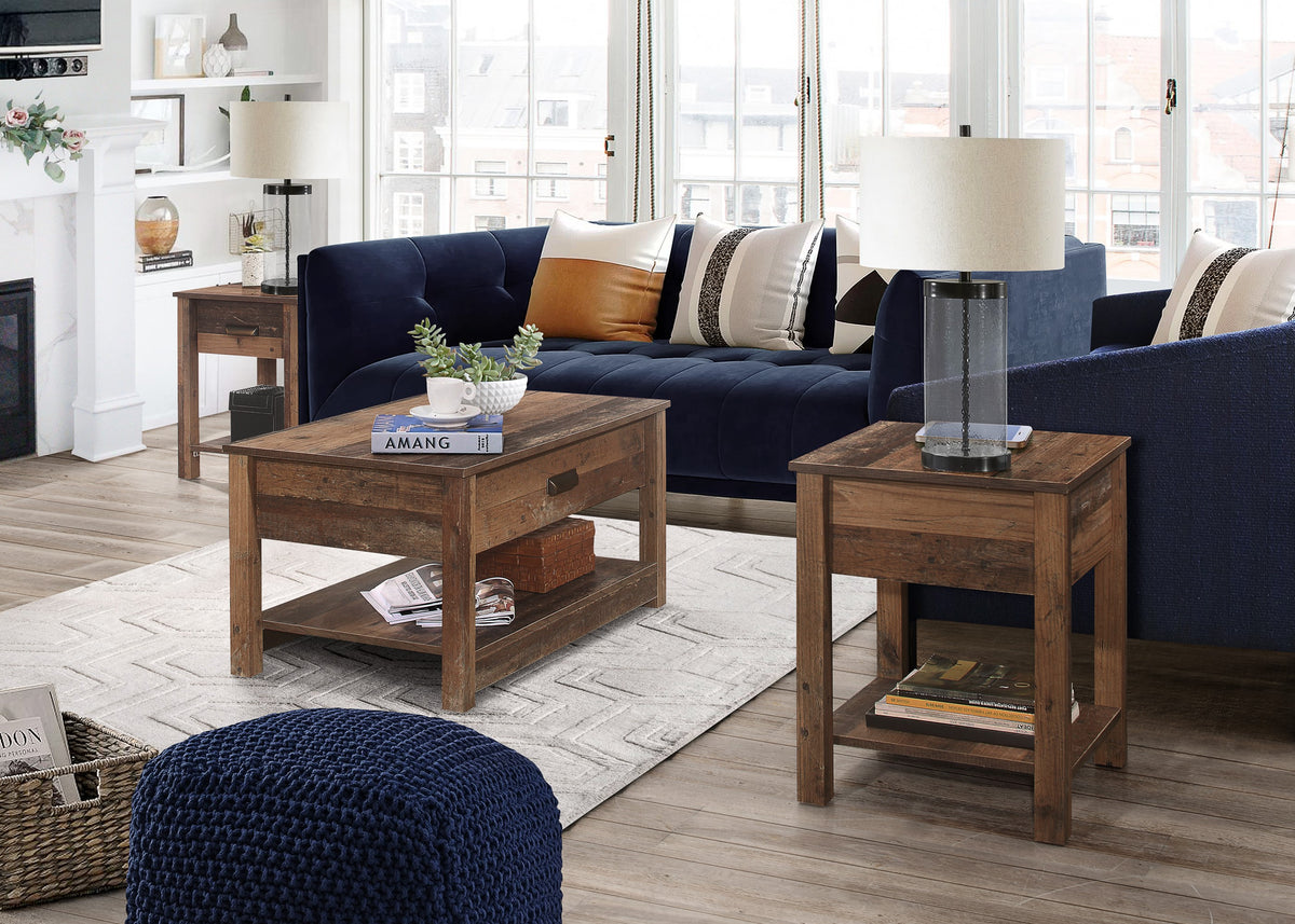 Home Design Mark 3 pieces Coffee Table Set