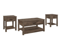 Home Design Mark 3 pieces Coffee Table Set