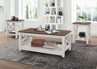 Home Design Wayne 3 pieces Coffee Table Set