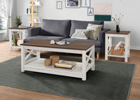 Home Design Wayne 3 pieces Coffee Table Set