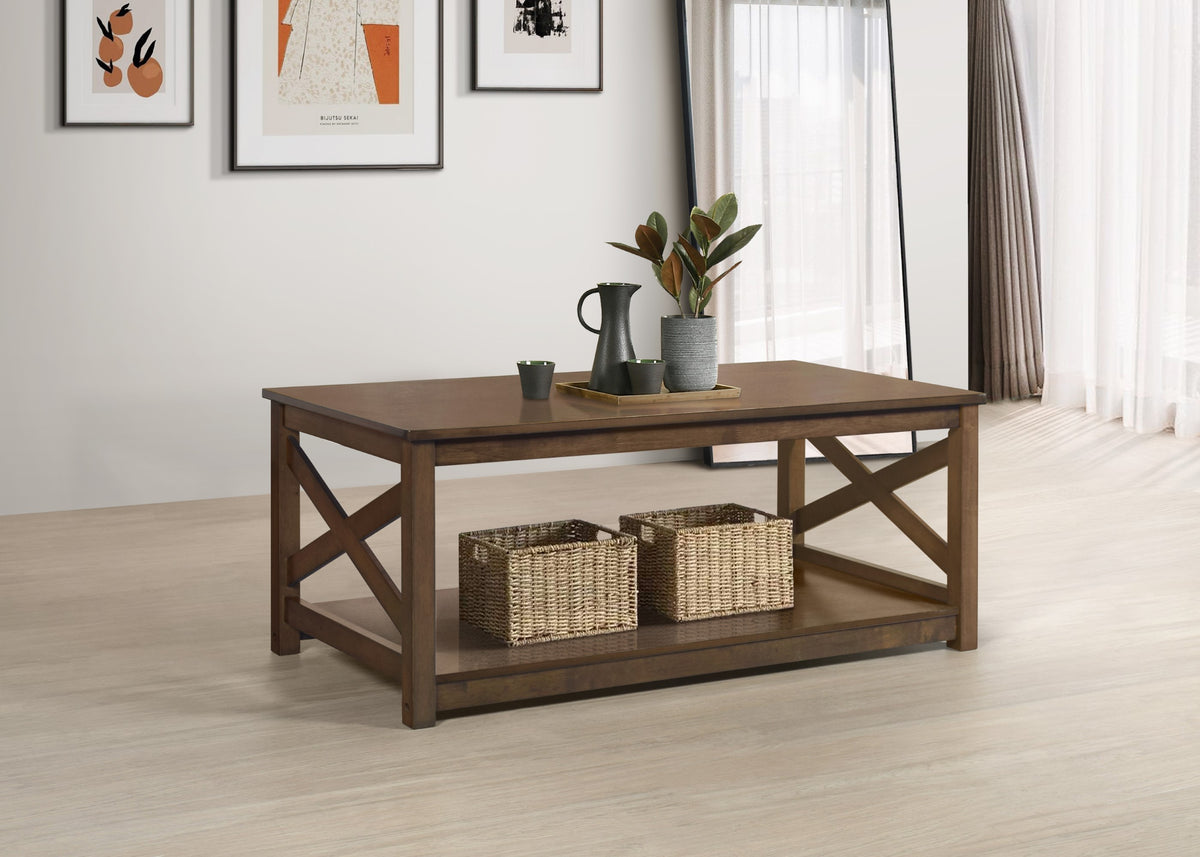 Home Design Novato 3 pieces Coffee Table Set