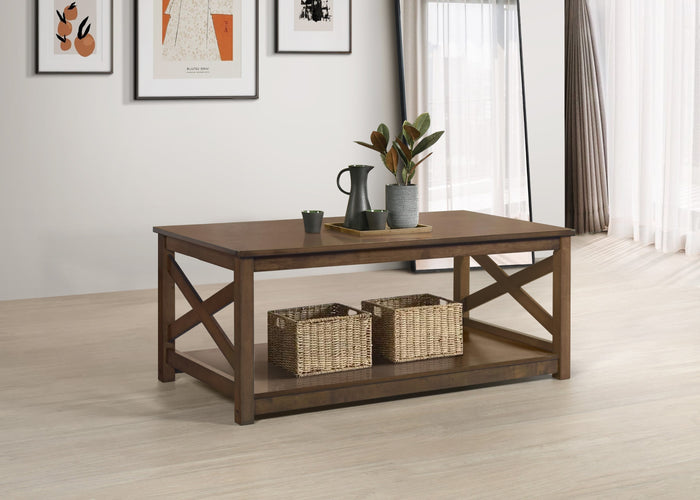 Home Design Novato 3 pieces Coffee Table Set