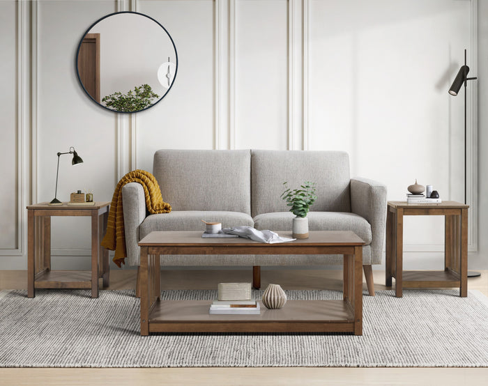 Home Design Ottawa 3 Piece of Coffee Table Set and End Table