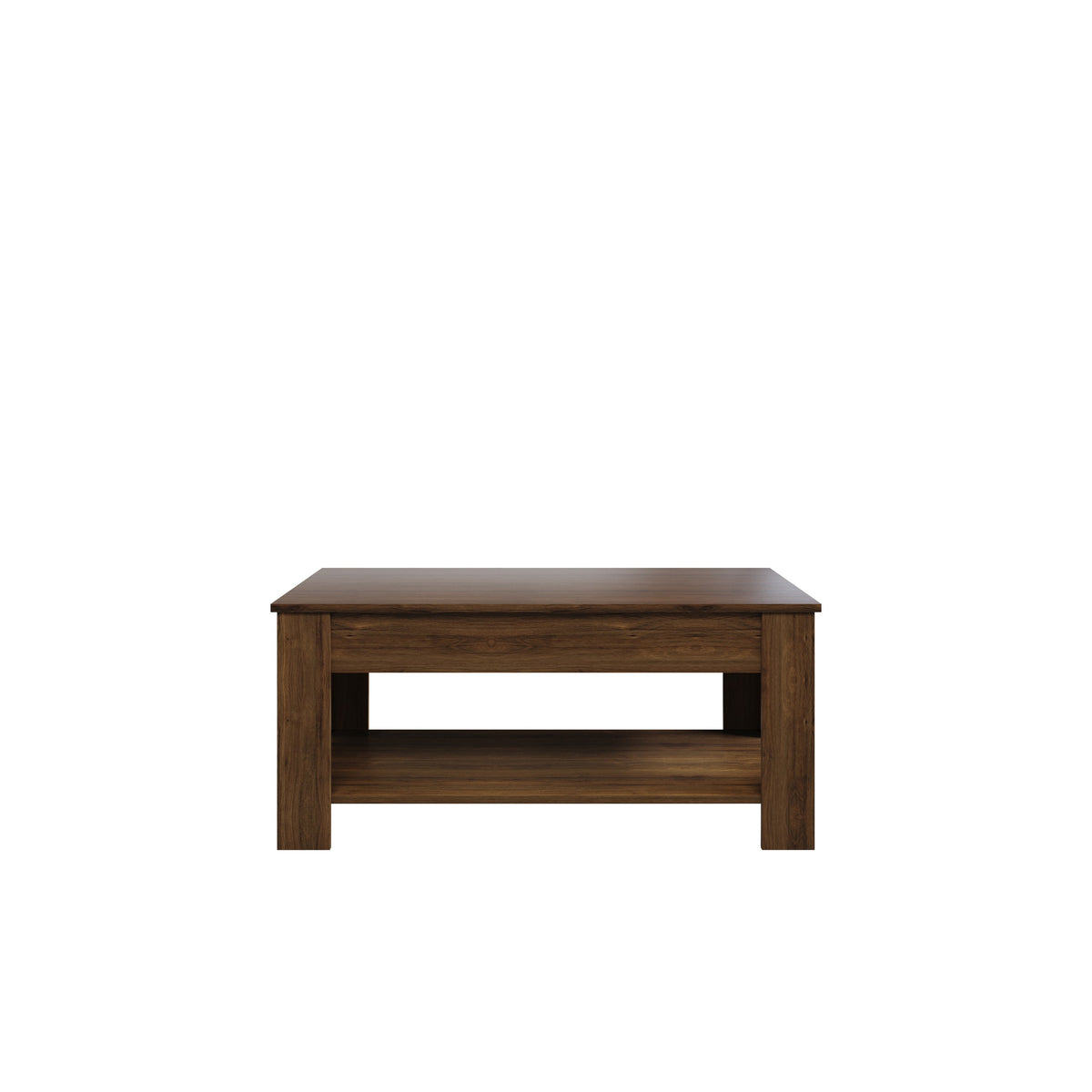 Home Design Magnolia 3 Piece Coffee Table Set - Includes Coffee table with Lift-Up top and 2 End Tables