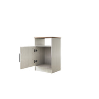 Home Design Lebanon 3 Piece Coffee Table Set - Includes coffee table and 2 end tables, With Soft-Close Doors