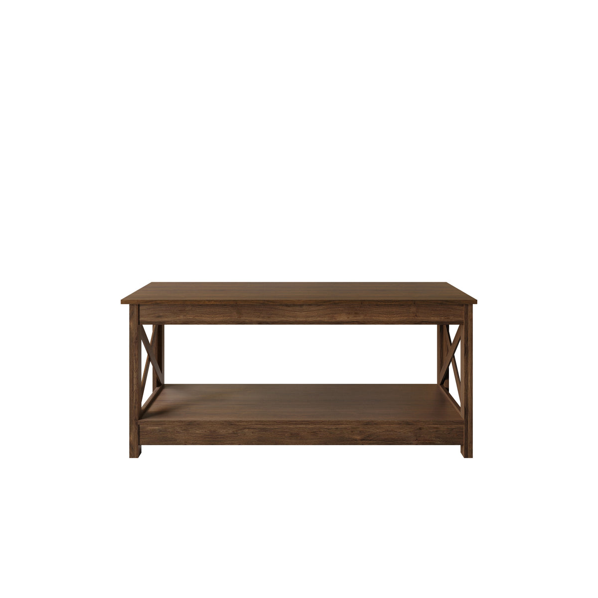 Home Design Lebanon 3 Piece Coffee Table Set - Includes coffee table and 2 end tables, With Soft-Close Doors