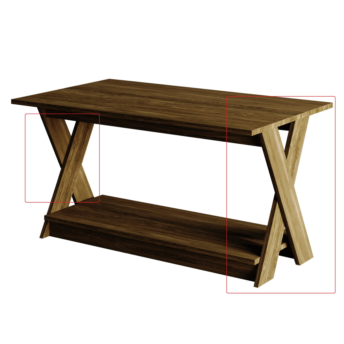 Home Design Emporia 3 Piece Coffee Table Set for Living Room