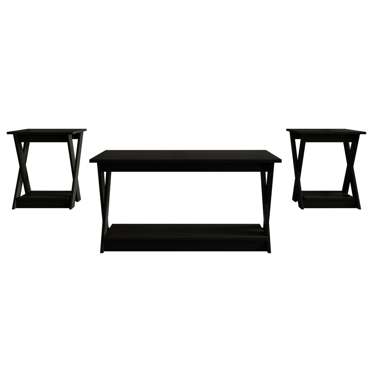 Home Design Emporia 3 Piece Coffee Table Set for Living Room