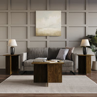 Home Design Joliet 3 Piece of Coffee Table Set for Living Room