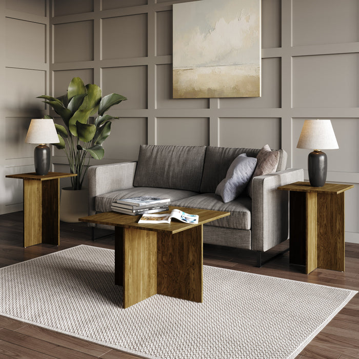 Home Design Joliet 3 Piece of Coffee Table Set for Living Room