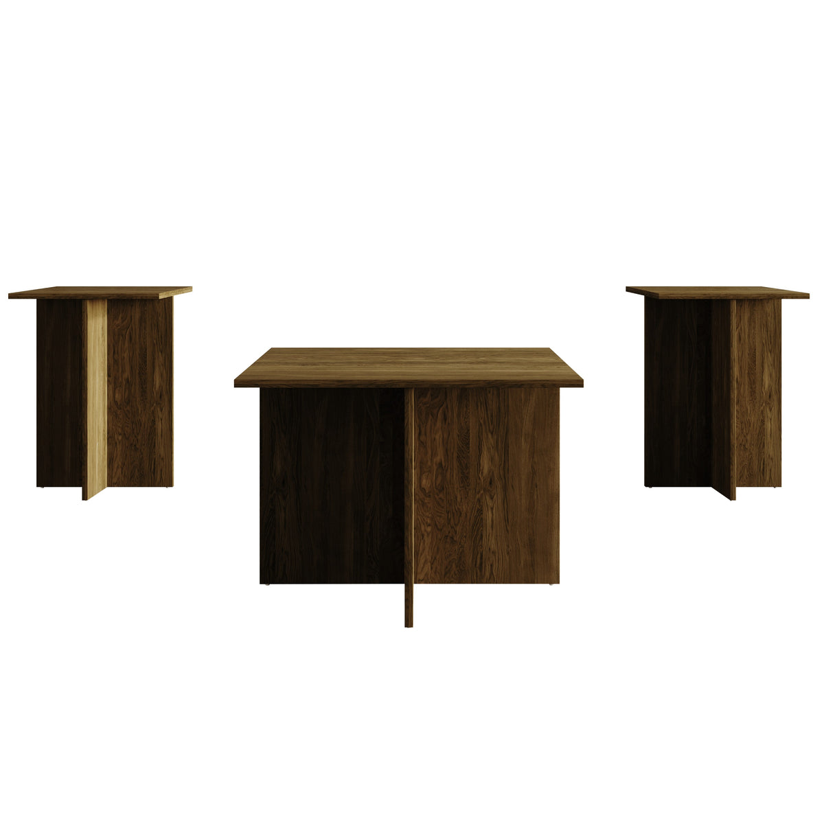 Home Design Joliet 3 Piece of Coffee Table Set for Living Room