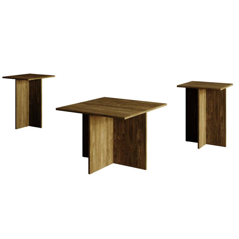 Home Design Joliet 3 Piece of Coffee Table Set for Living Room