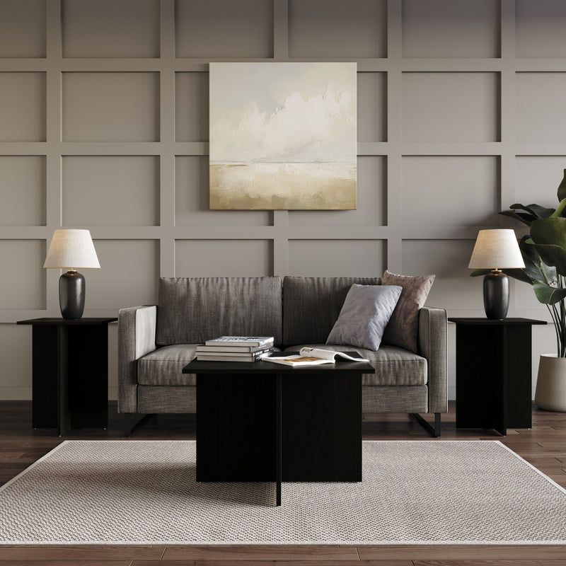 Home Design Joliet 3 Piece of Coffee Table Set for Living Room