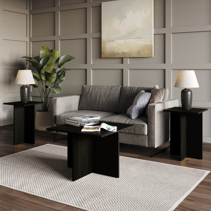 Home Design Joliet 3 Piece of Coffee Table Set for Living Room