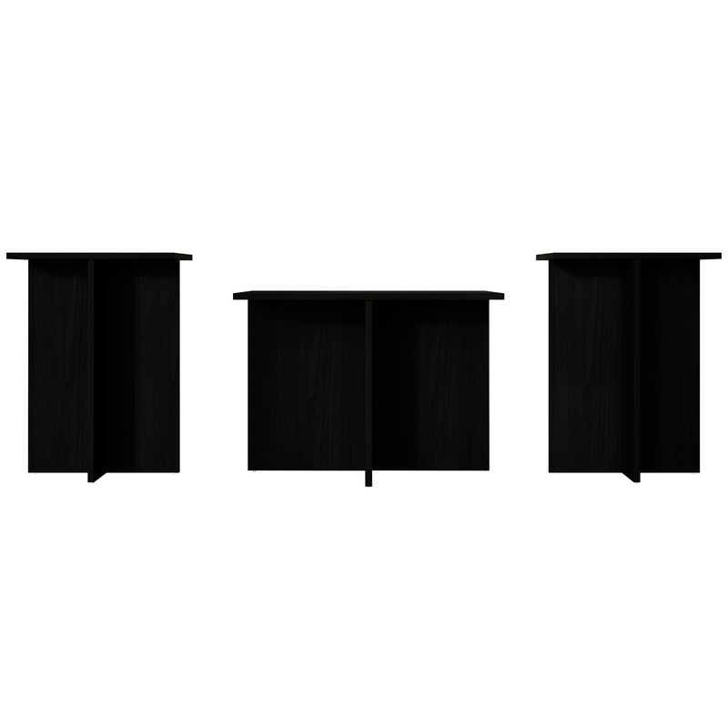 Home Design Joliet 3 Piece of Coffee Table Set for Living Room