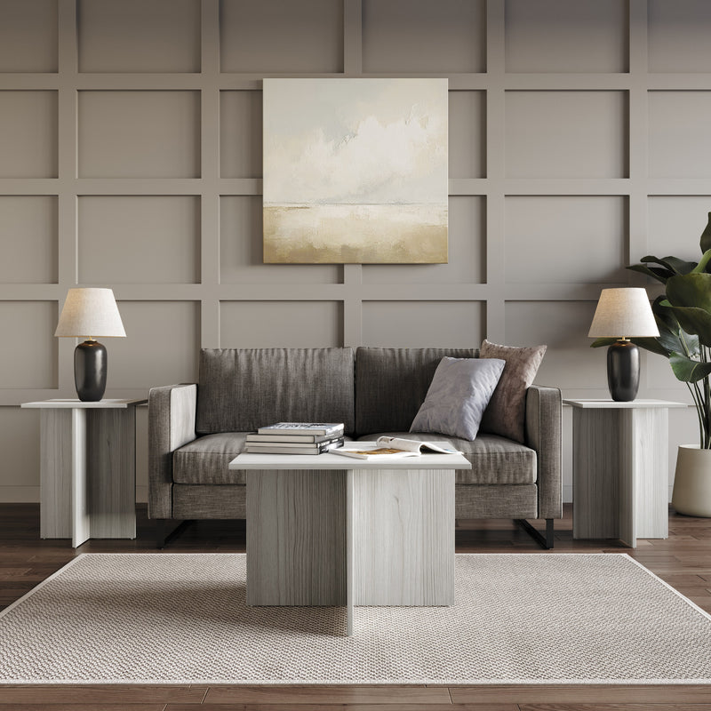 Home Design Joliet 3 Piece of Coffee Table Set for Living Room