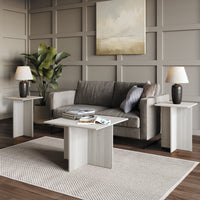 Home Design Joliet 3 Piece of Coffee Table Set for Living Room