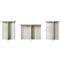 Home Design Joliet 3 Piece of Coffee Table Set for Living Room