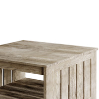 Home Design Nashua 3 Piece of Coffee Table Set For Living Room