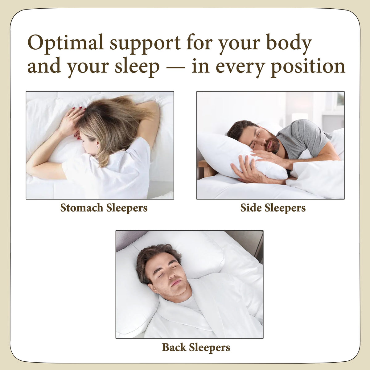 Windsor Bed Pillows (Set of 2) – Soft, Supportive, and Designed for Better Sleep