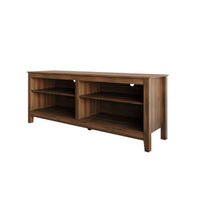 Home Design Kittery TV Stand, Open Shelves with Cable Management