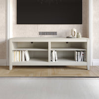 Home Design Kittery TV Stand, Open Shelves with Cable Management