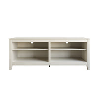 Home Design Kittery TV Stand, Open Shelves with Cable Management