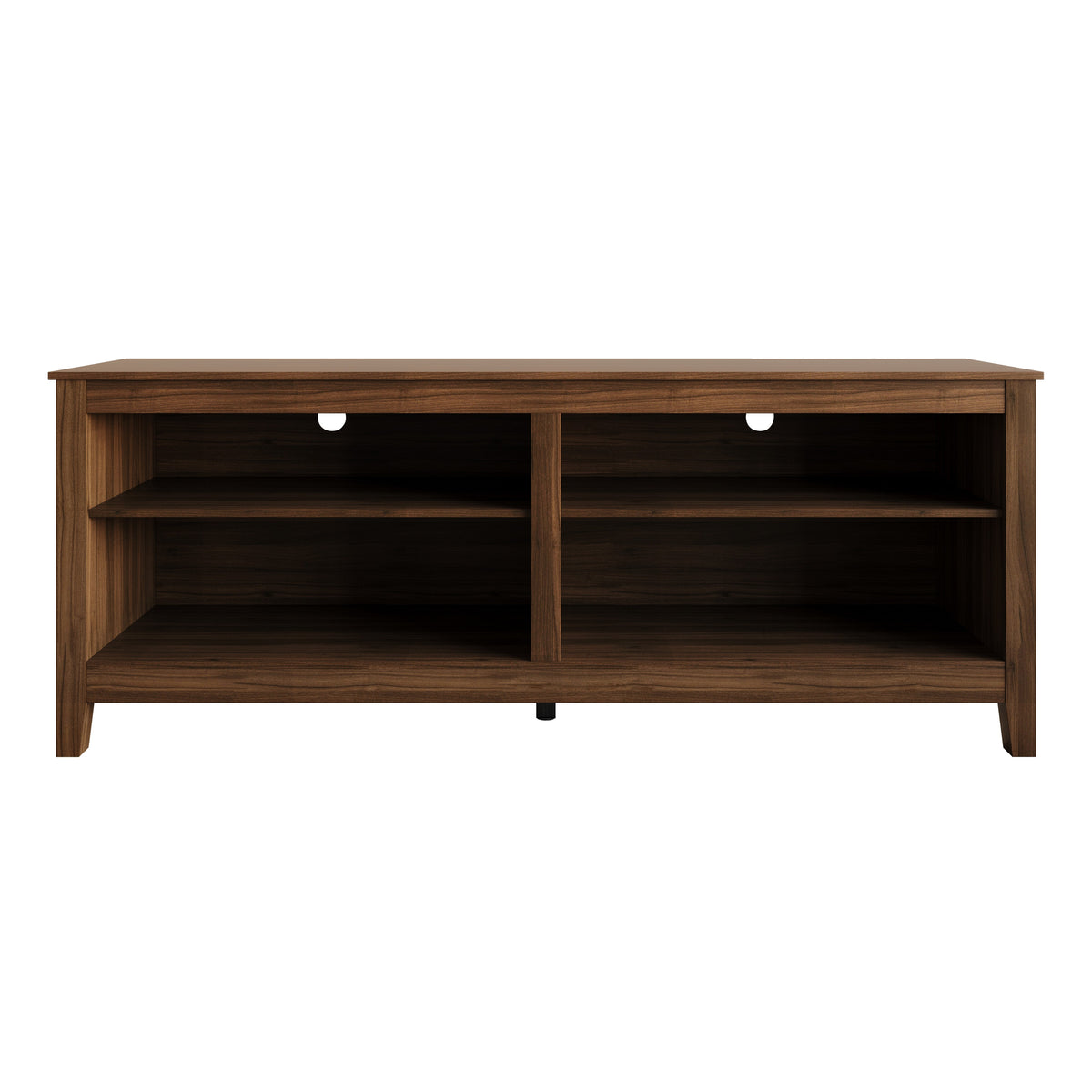 Kittery TV Stand with Storage Shelves and Caribou Lift-Top Coffee Table Set, Rustic Entertainment Center with Hidden Storage for Living Room