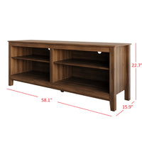 Kittery TV Stand with Storage Shelves and Caribou Lift-Top Coffee Table Set, Rustic Entertainment Center with Hidden Storage for Living Room