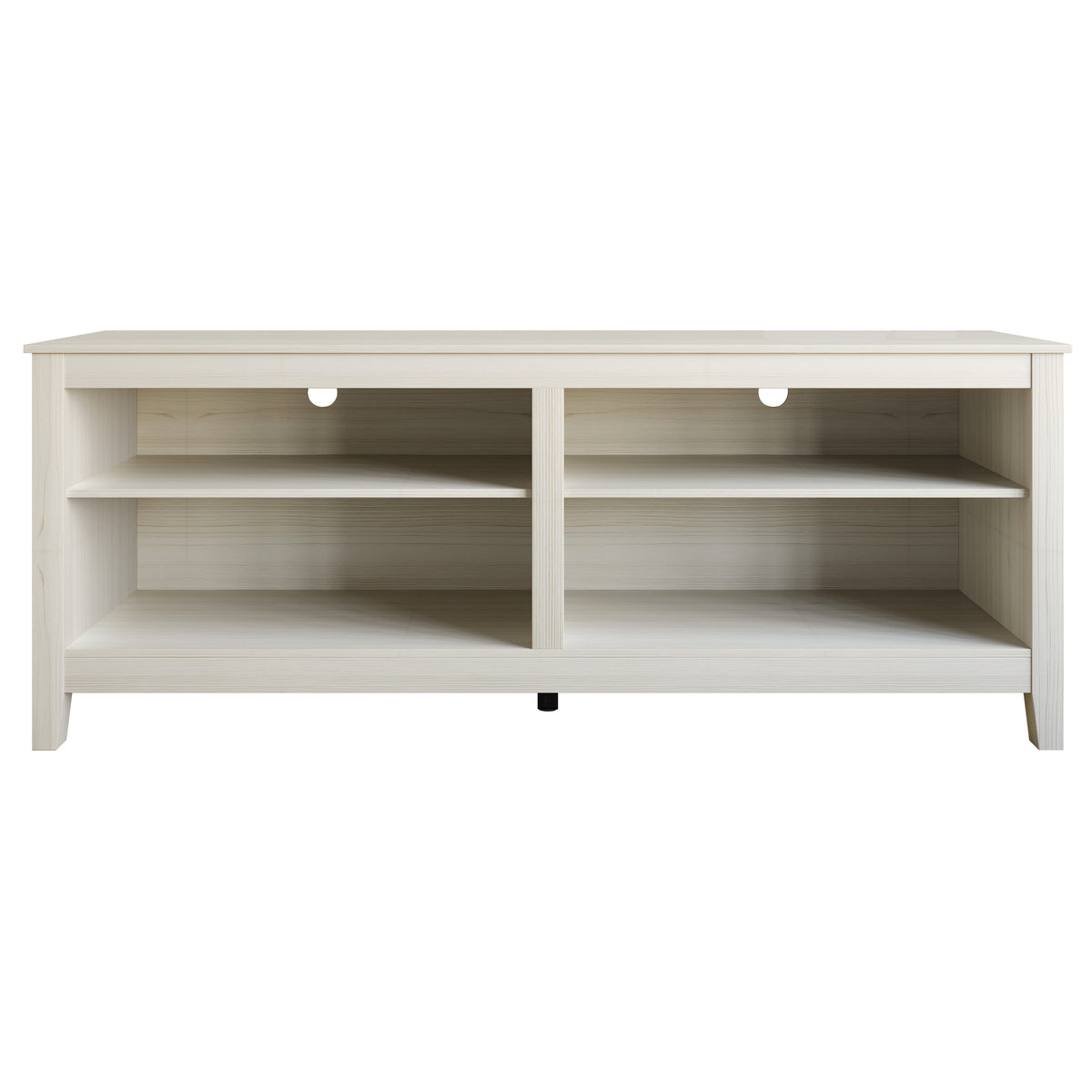 Kittery TV Stand with Storage Shelves and Caribou Lift-Top Coffee Table Set, Rustic Entertainment Center with Hidden Storage for Living Room