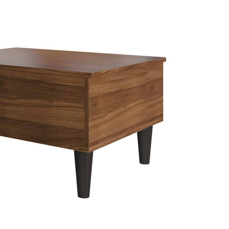 Home Design Caribou Lift-Top Coffee Table with Storage Drawer, Modern Living Room Furniture
