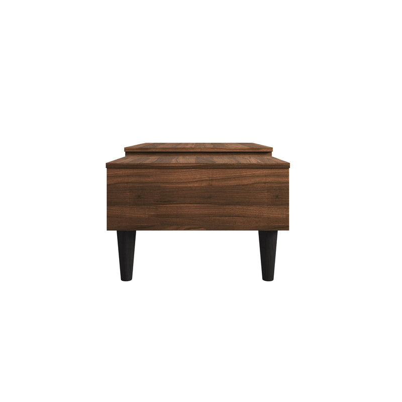 Home Design Caribou Lift-Top Coffee Table with Storage Drawer, Modern Living Room Furniture