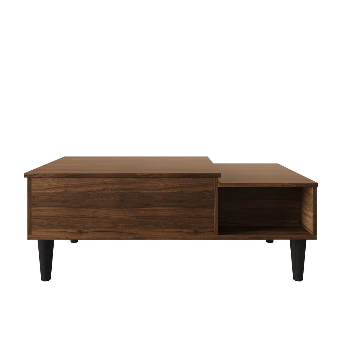 Home Design Caribou Lift-Top Coffee Table with Storage Drawer, Modern Living Room Furniture