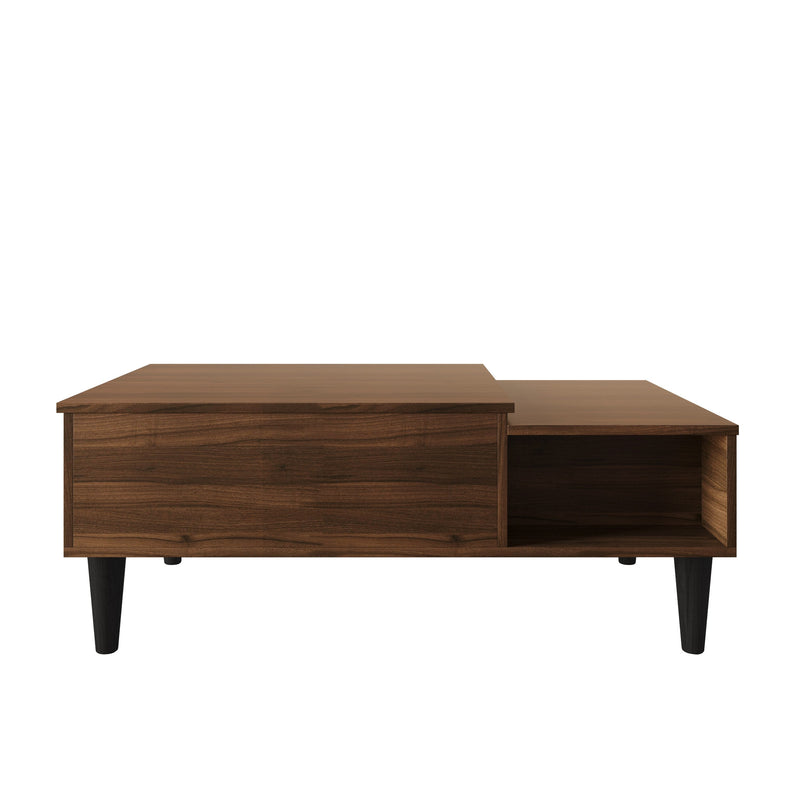 Home Design Caribou Lift-Top Coffee Table with Storage Drawer, Modern Living Room Furniture