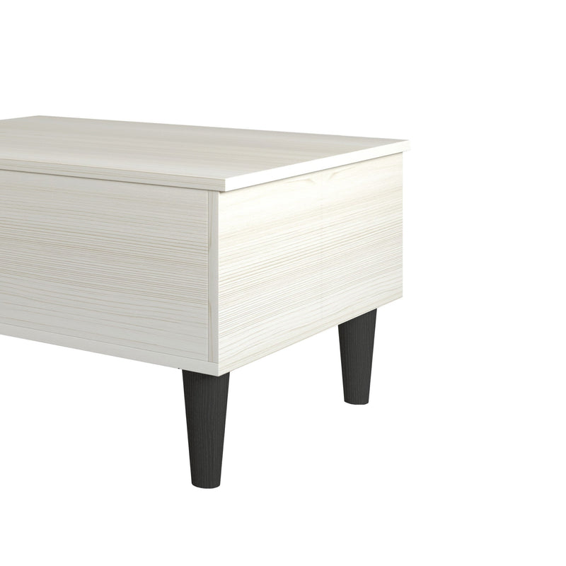 Home Design Caribou Lift-Top Coffee Table with Storage Drawer, Modern Living Room Furniture